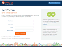 Tablet Screenshot of item2.com